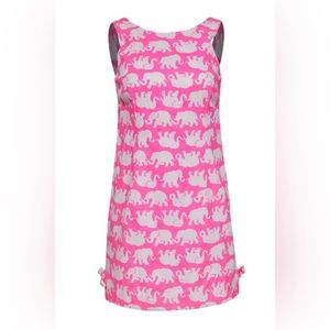 Lily Pulitzer Dress that is Pink with White Elephants